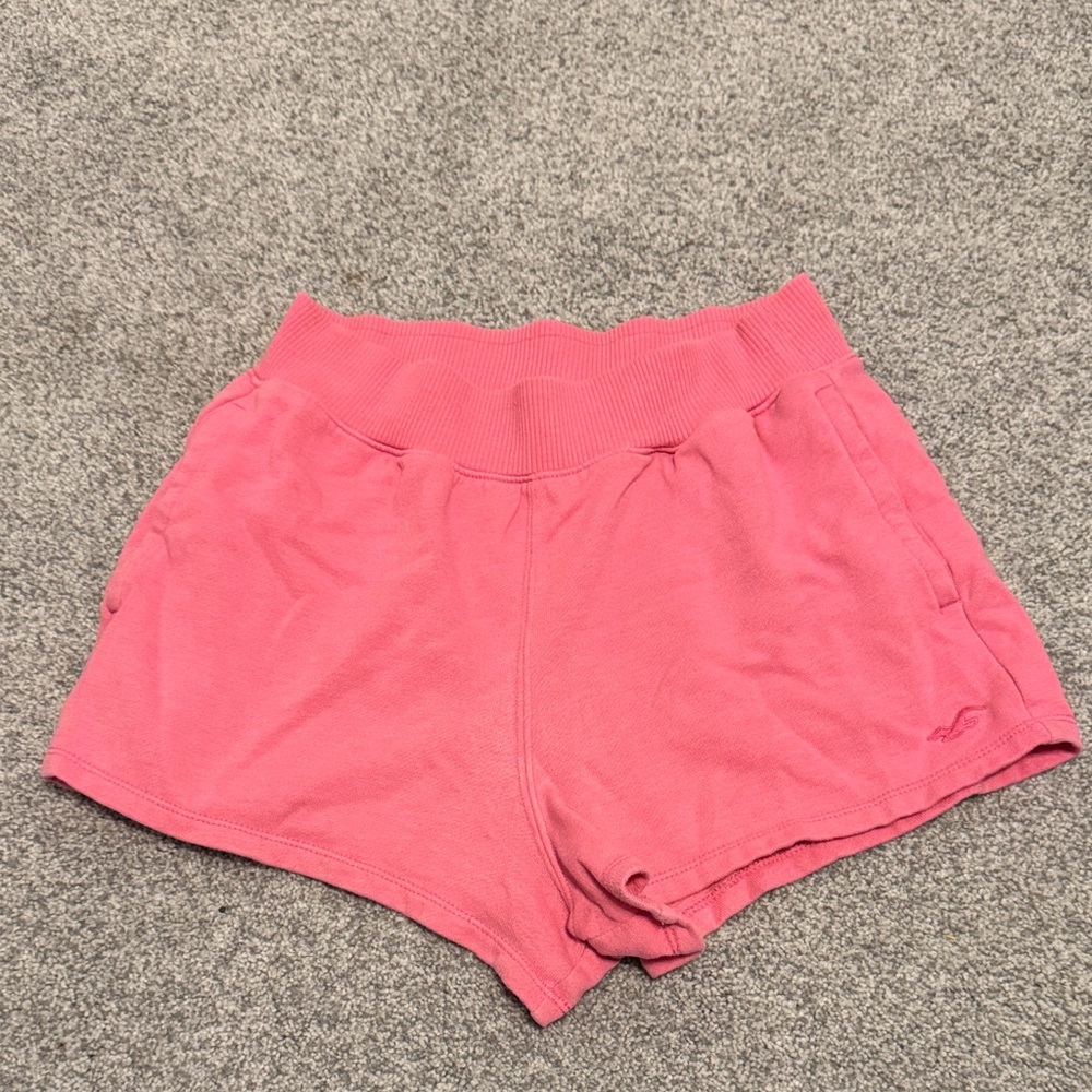 Hollister Women's High Waist Pink Shorts